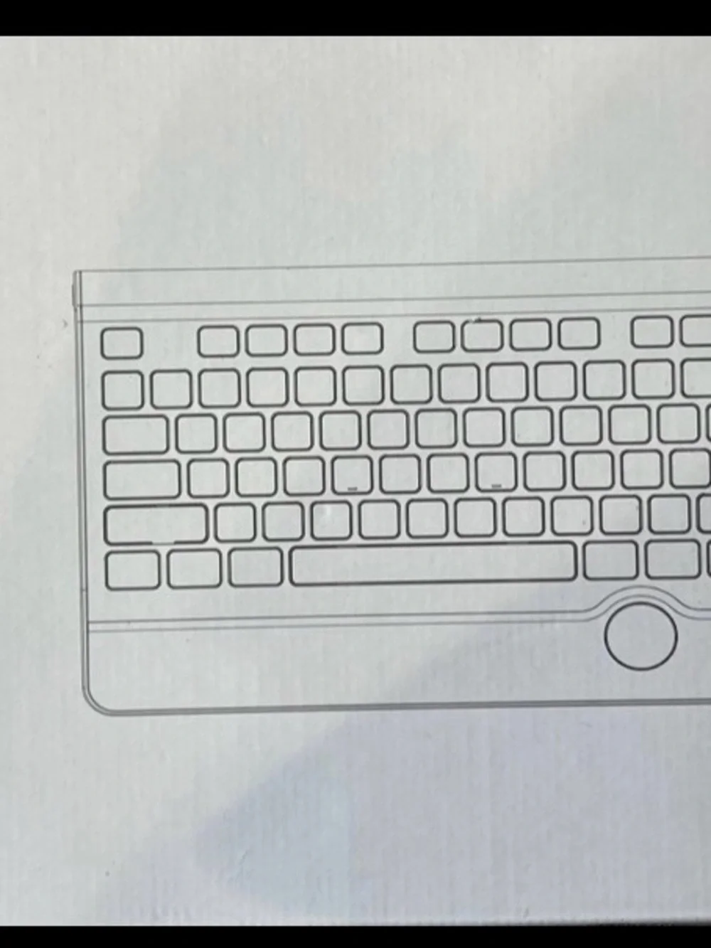 Jelly Comb wired backlit keyboard. New.